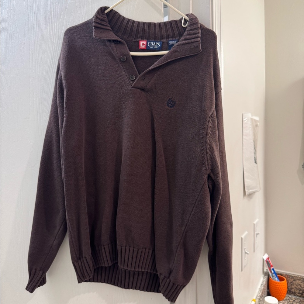 Chaps Men's Brown Sweater
